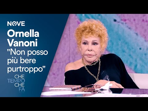 Che tempo che fa | Ornella Vanoni "Sono triste, non posso più bere e mi faccio due maroni cosi"