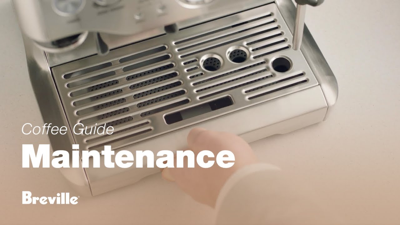 How to clean the drip tray