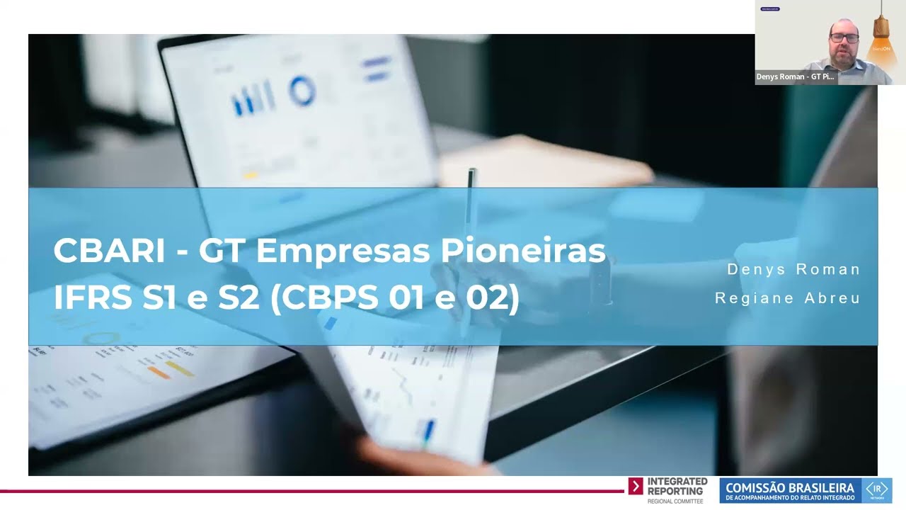 CBARI - Reunião GT Pioneiras IFRS S1 e S2 (CBPS 01 e 02) - Apresentação EY.