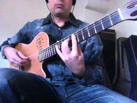 The Hellion/Electric Eye (Judas Priest) Flamenco guitar-Ben Woods - Godin