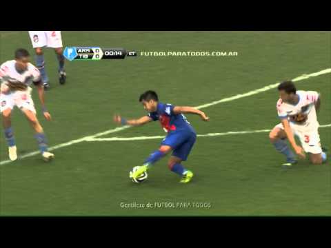 ¿Penal a Pérez García? Arsenal 0 - Tigre 0. Fecha 12. Torneo Final 2014. FPT