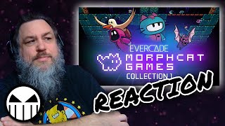 Morphcat Games Collection 1 Evercade Trailer (Reaction)