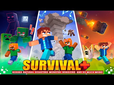 KingCube - Survival+ Minecraft Marketplace Trailer
