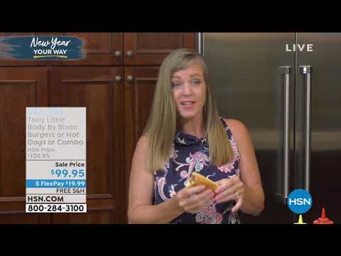 Tony Little Body By Bison 16count 4 oz. Bison Burgers