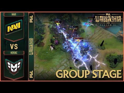 HEROIC vs NAVI - HIGHLIGHTS - PGL Wallachia Season 6 | DOTA2