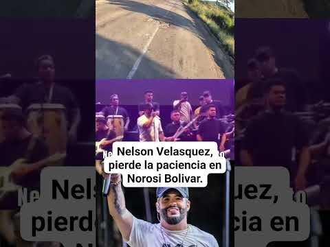 Nelson Velasquez perdio la paciencia en Norosi, Sur de Bolivar.