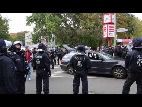 Neonazi-Aufmarsch "Die Rechte" in Lichtenberg (Friedrichsfelde) - 21.09.2013 - Berlin