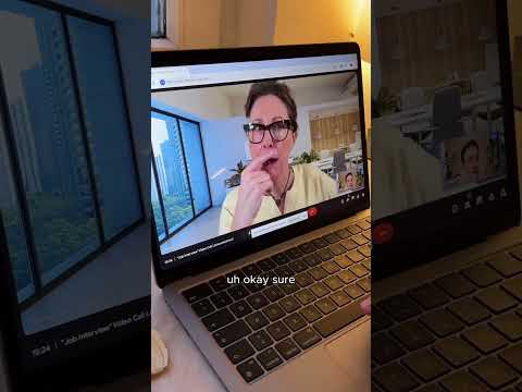 Job interviews with AI is crazy 😭 #jobsearch