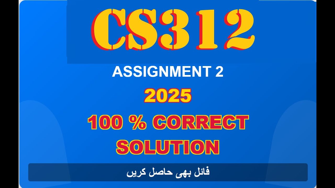 cs 312 assignment 2 solution 2025