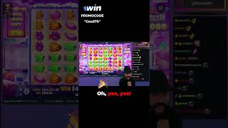 Big Win Reaction Roshtein #slots #slotscasino #casino #casinoonline #casinoslots #casinogames