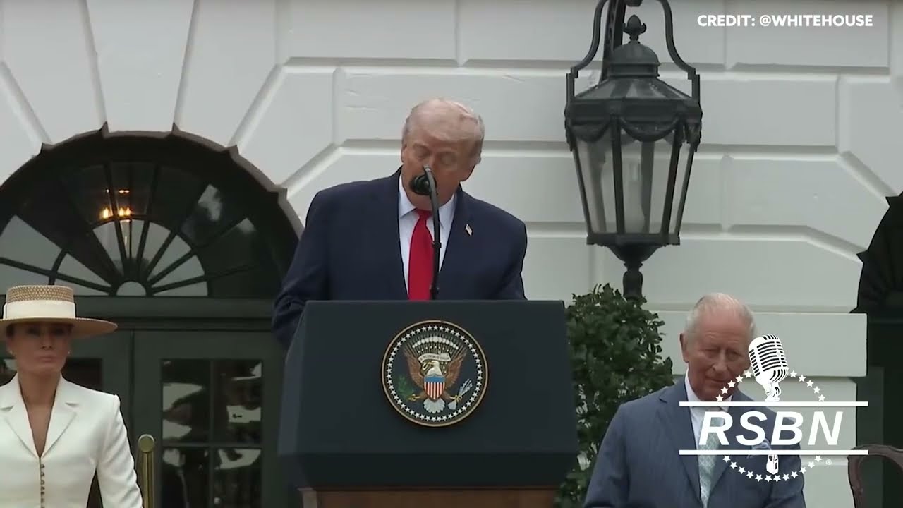 FULL EVENT: Pres. Trump and First Lady Hold a Welcome Ceremony for King and Queen of the UK -4/28/26