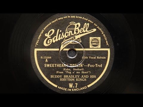 Buddy Bradley & His Rhythm Kings (Freddie Martin) - Sweetheart Darlin' (1933)