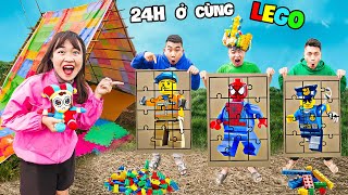 Hà Sam Thử Thách 24H Sống Cùng LEGO  - Ai Lắp Lego Giỏi Nhất