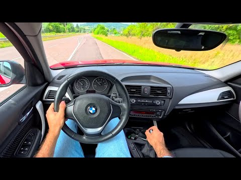 2013 BMW 114i [1.6 - 102 HP] POV Test Drive 4K