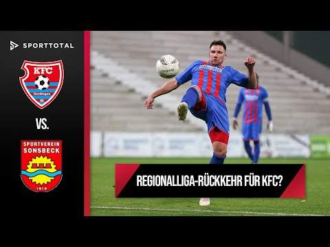 Auftakt mit neuem Trainer! | KFC Uerdingen - SV Sonsbeck | Oberliga Niederrhein
