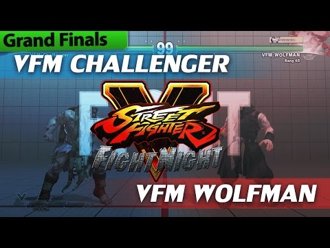 【Grand Finals】VFM Challenger (Necalli) vs VFM Wolfman (Rashid) - Street Fighter V Fight Night