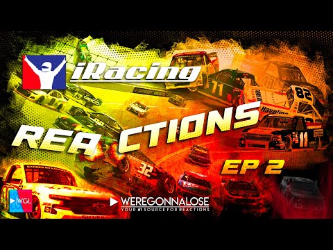 Crashing Racers on iRACING - Nascar Trolling Crashing Reactions EP2