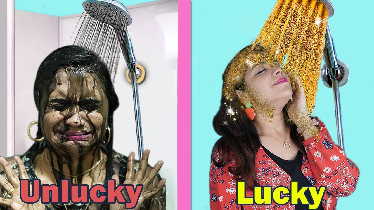 Lucky Vs Unlucky Challenge I Hungry Birds I Funny Challenge