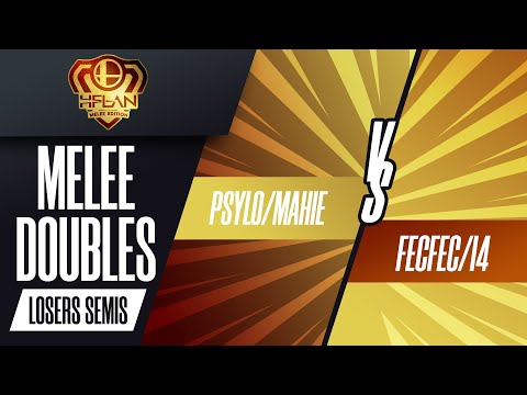 HFLAN 2022 | Melee Doubles - Psylo/Mahie vs. FecFec/I4 - Loser's Semis - En Francais