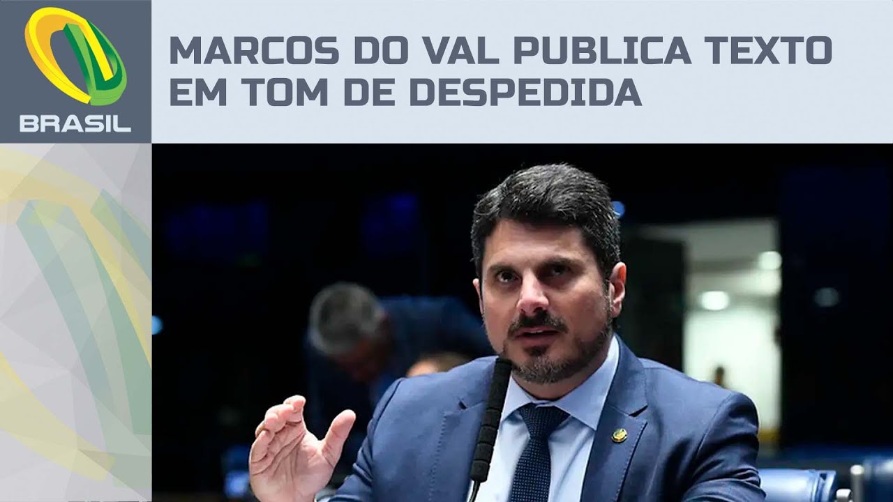 Senador Marcos do Val publica texto em tom de despedida e preocupa eleitores