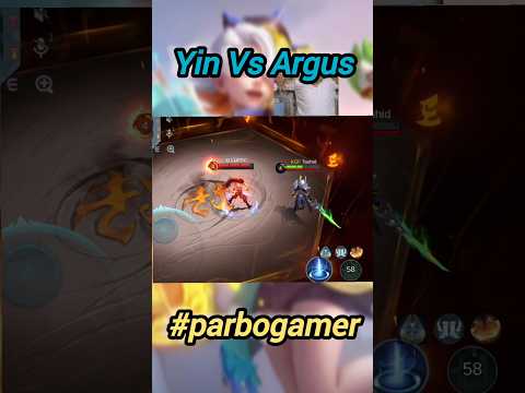Yin vs Argus | yin counter | Argus counter | Argus damage build | #shorts #viralvideo #parbogamer