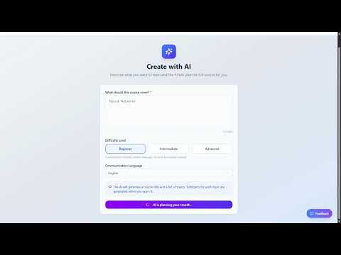 How to Create a Full Course with AI