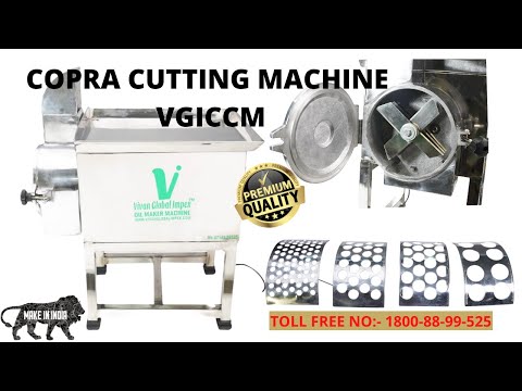 Stainless Steel Coconut Cutter Machine