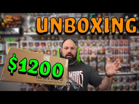 $1200 Funko Pop collection Unboxing Huge Grails & More!