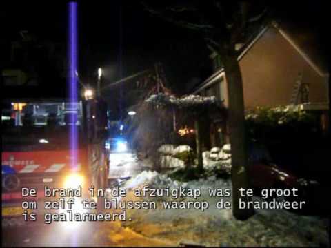 Binnenbrand Rozenhof Zwaag