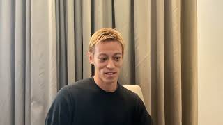 ケイスケホンダのこの言い方ほんま好き。 - スペイン戦前日のYoutube Live