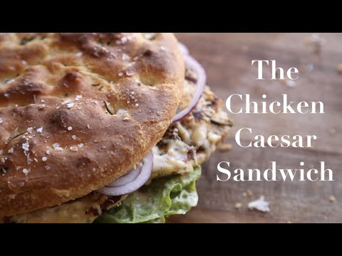 The Chicken Caesar Sandwich