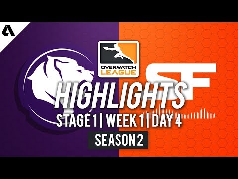 SF Shock vs LA Gladiators | Overwatch League S2 Highlights - Stage 1 Week 1 Day 4