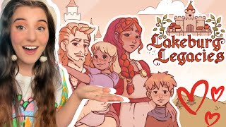 My Favorite New Cozy Game??? 💕| Lakeburg Legacies First Look