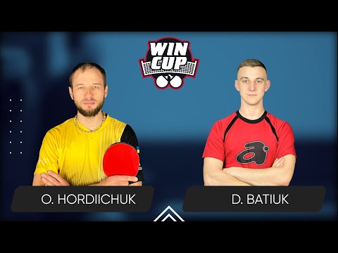 16:45 Oleksandr Hordiichuk - Dmytro Batiuk 17.10.2024 WINCUP Master. TABLE 2