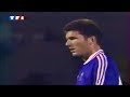 Zinedine Zidane - Memorable International Debut for France (Scored 2 Goals in 3 Minutes)