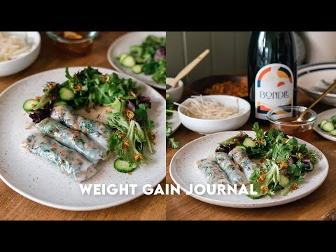 How to Make Banh Cuon | Weight Gain Journal | wah