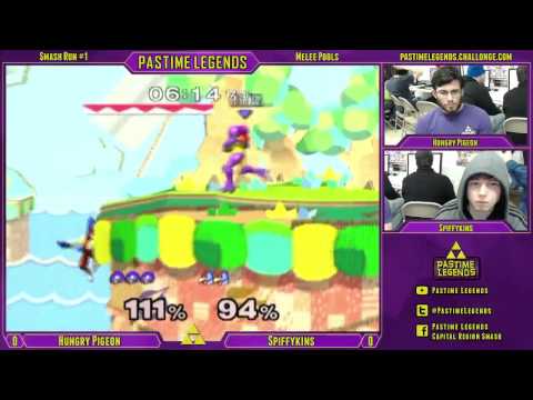 Smash Run Melee Pools: Hungry Pigeon (Samus) vs Spiffykins (Falco)