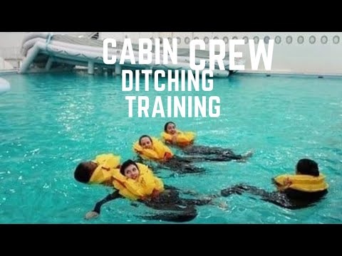 CABIN CREW TRAINING (DITCHING)/CABIN CREW VLOG
