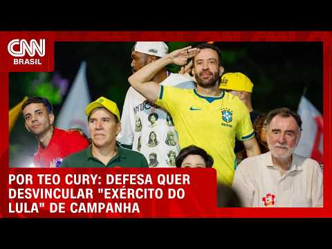 Lula pede ao TSE retirada do “Exército do Lula” de registro da campanha | CNN NOVO DIA