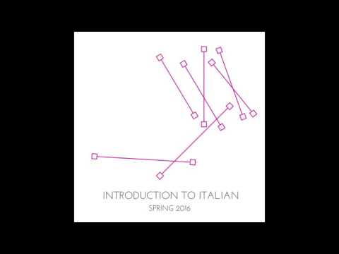 Introduction to Italian, Track 10 - Language Transfer, The Thinking Method