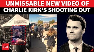 Charlie Kirk: New UNSEEN Video Captures EXACT MOMENT Gunshot Hit Trump Ally, Then This Happened