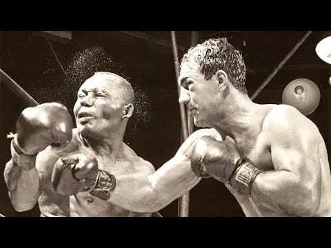 Rocky Marciano vs Jersey Joe Walcott 1 // Highlights (The Ring Fight of the Year)