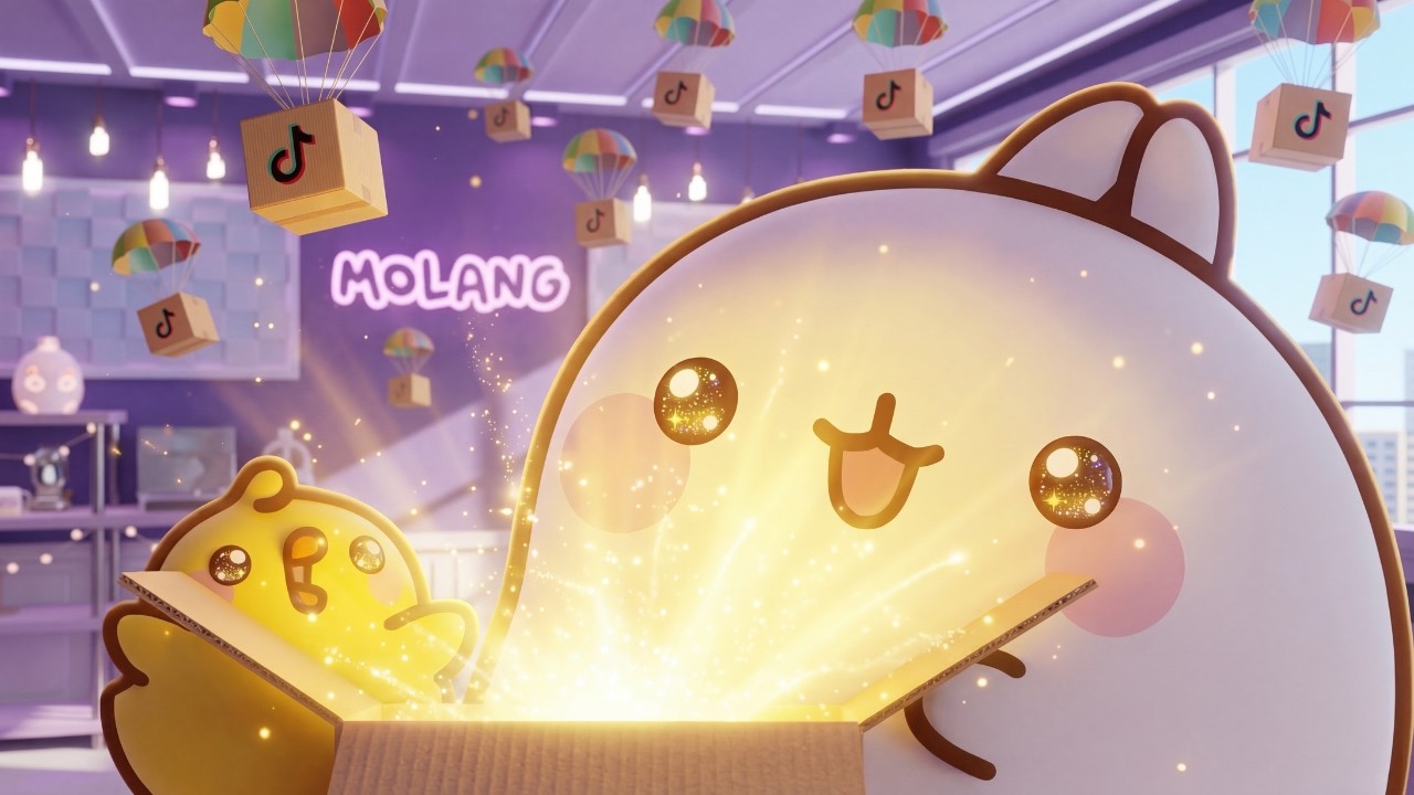 TikTok Gadgets Unboxing: Second Edition! | Molang & Piu Piu