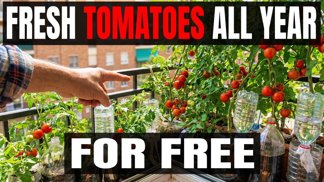 Grow Fresh Tomatoes All Year For $0. Why Did We Stop Growing Food Like This?
