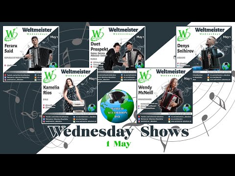 Weltmeister Wednesdays - World Accordion Day  week 18 - 2024 #accordionmusic #weltmeisterakkordeon