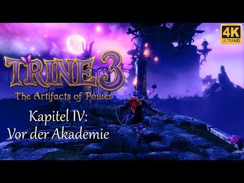 Trine 3: The Artifacts of Power I Kapitel 4: Vor der Akademie I Alle 150 Trineecken [4K]