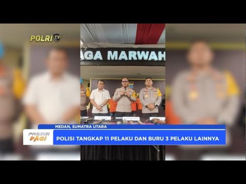 POLDA SUMUT TANGKAP 11 PELAKU KONFLIK AGRARIA YANG TEWASKAN 2 WARGA