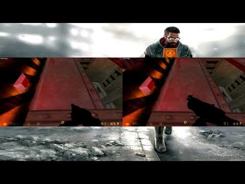 Half life blast pit train 2 ways comparaison