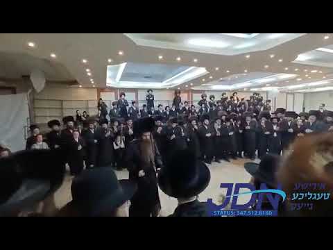 Wedding of A Son Of The Amshenover Rebbe Of NY - Adar I 5782