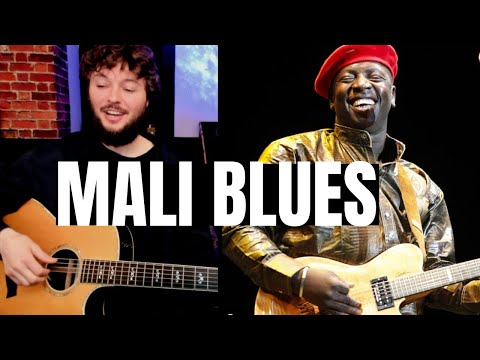 Vieux Farka Toure (Diarabi) guitar lesson...